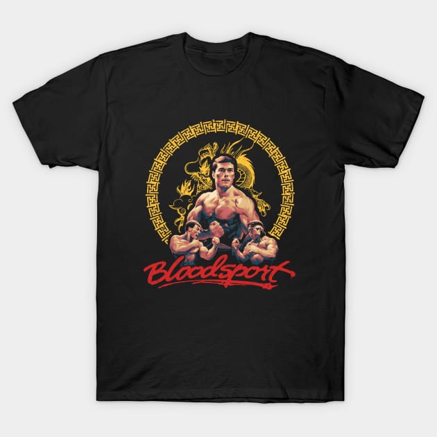 Bloodsport Fighting Classic T-Shirt by OrcaDeep